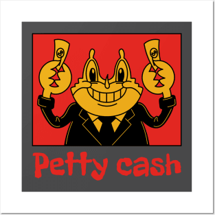 Petty Cash - Funny Mr. Krabs Rich Money Posters and Art